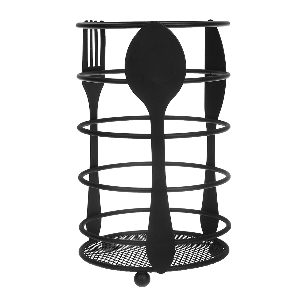 Подставка для столовых приборов тм VETTA Кухня, 10х10х16,5см, сталь Q195, 2 цвета, арт.№ 485-118