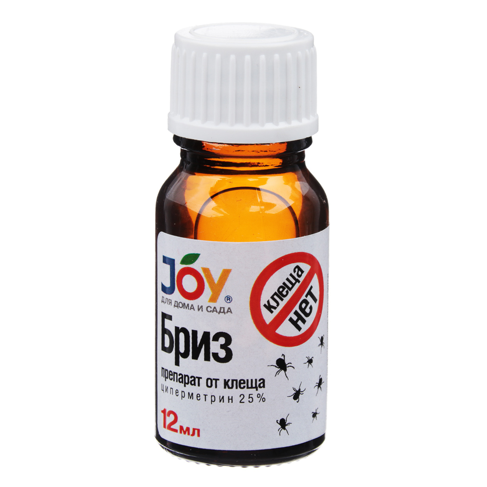 Препарат от клеща Бриз 12мл для обработки территории JOY, арт.№ 189-077