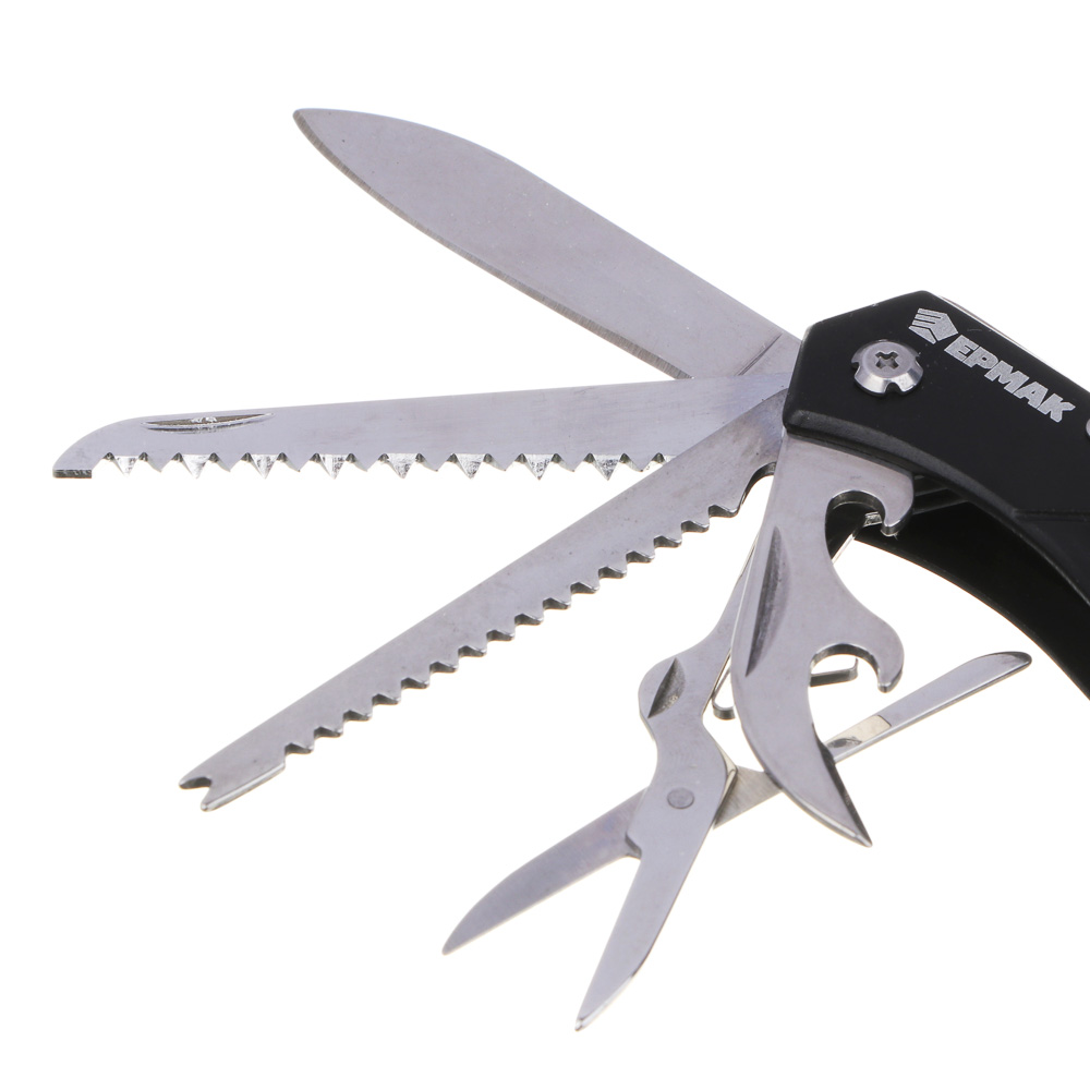 ЕРМАК Набор туристический, 13 в 1, 3CR14, алюминий, арт.№ 070-040