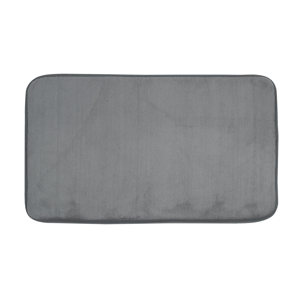 Набор ковриков для ванной комнаты тм VETTA Коралл, 75х45см + 45х40см, микрофибра, 4 цвета, арт.№ 462-660