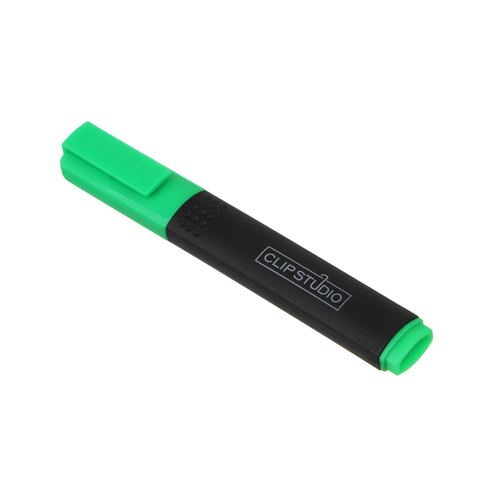 Набор маркеров-выделителей ClipStudio 4 цвета, кош. наконечник, 1-4мм, чехол с европодвесом, арт.№ 613-073