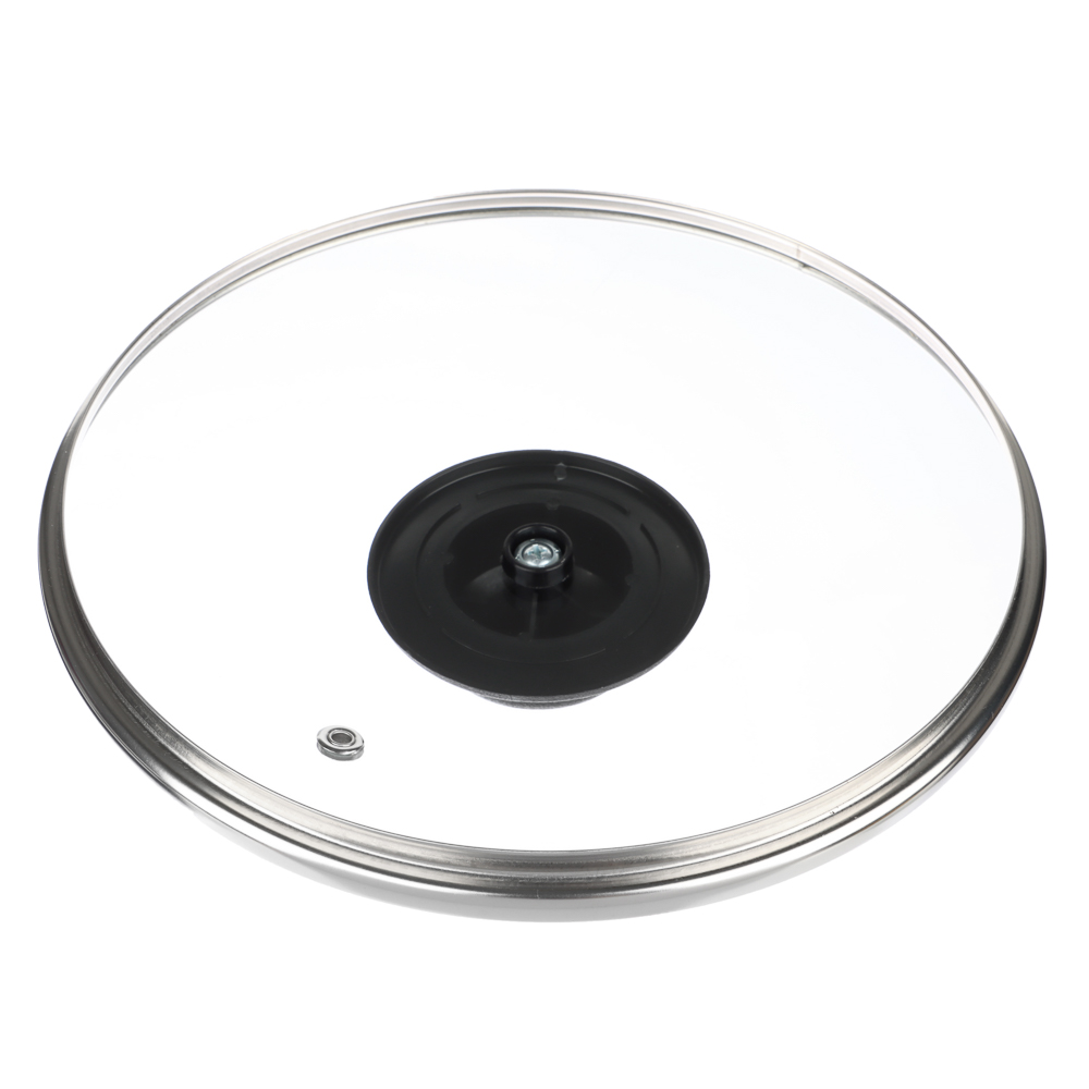 Крышка стеклянная 20см с метал.ободком в сборе, арт.№ 848-060