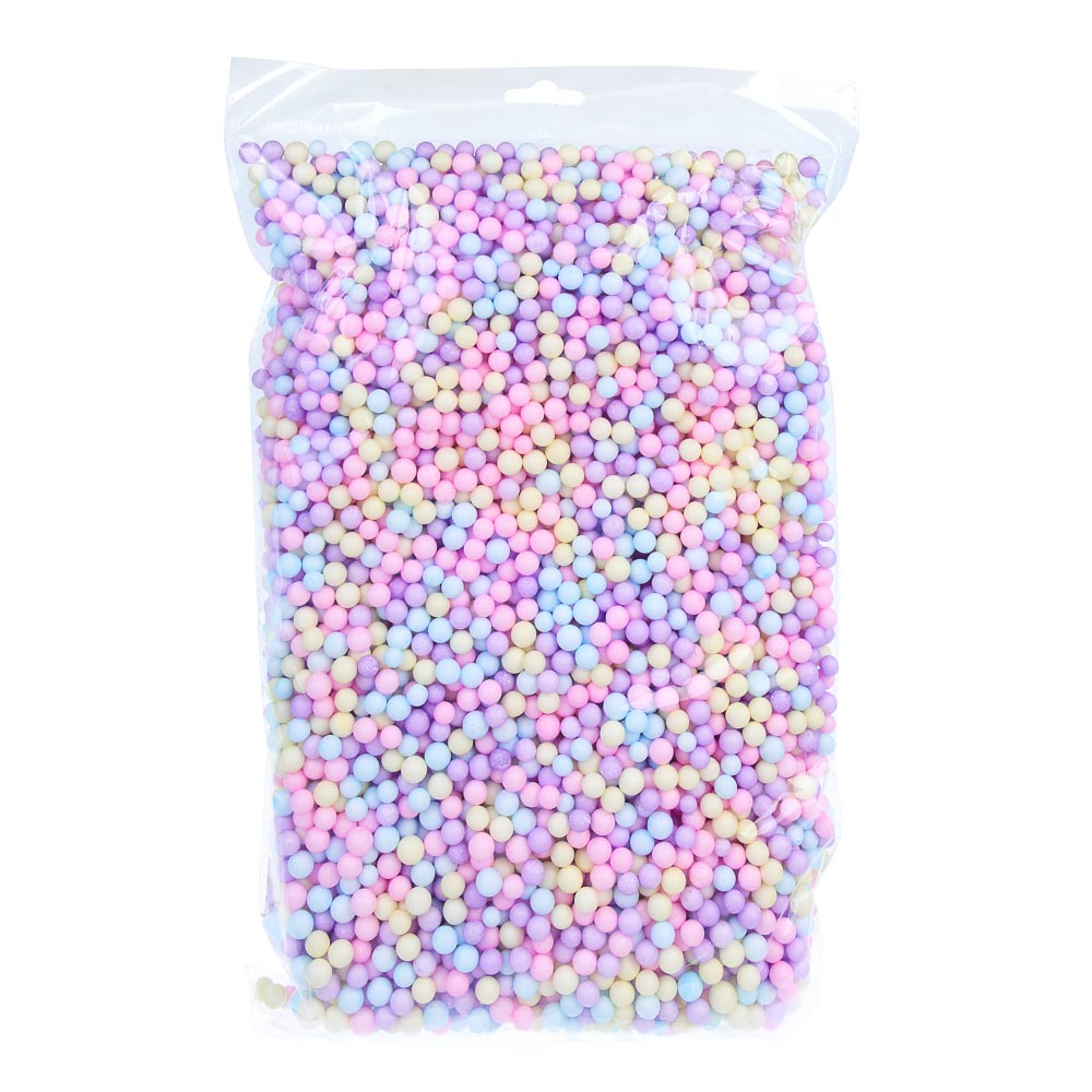 Наполнитель для подарка тм Fntastic пенопластовые шарики, 50г, 2 вида, арт.№ 207-247