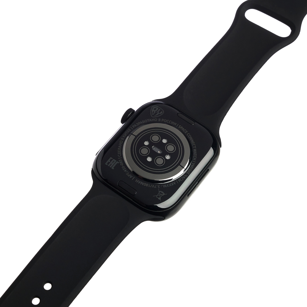 Смарт-часы BY Space Connect watch, IP65, BT5.0, 180мАч, черный, арт.№ 450-085