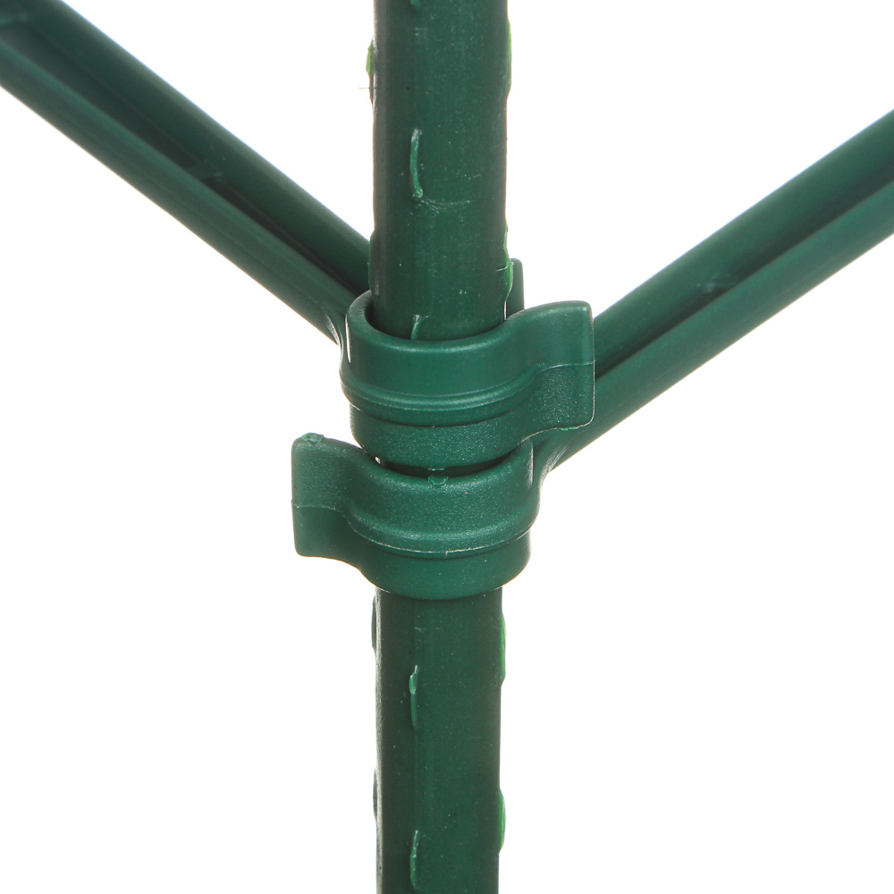 INBLOOM Опоры для растений 90см, 6 опоры d11мм*45см, 9 поперечен 30см, 3 коннектора, металл+РЕ, арт.№ 154-070
