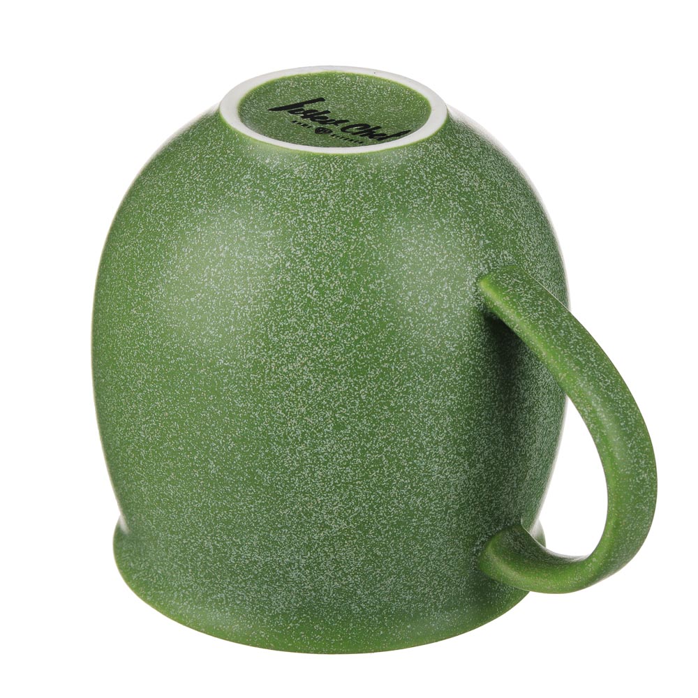 Ivlev Chef Нео Кружка, 400мл, 12,5х9,5х9,5см, керамика, оливковый, арт.№ 816-318