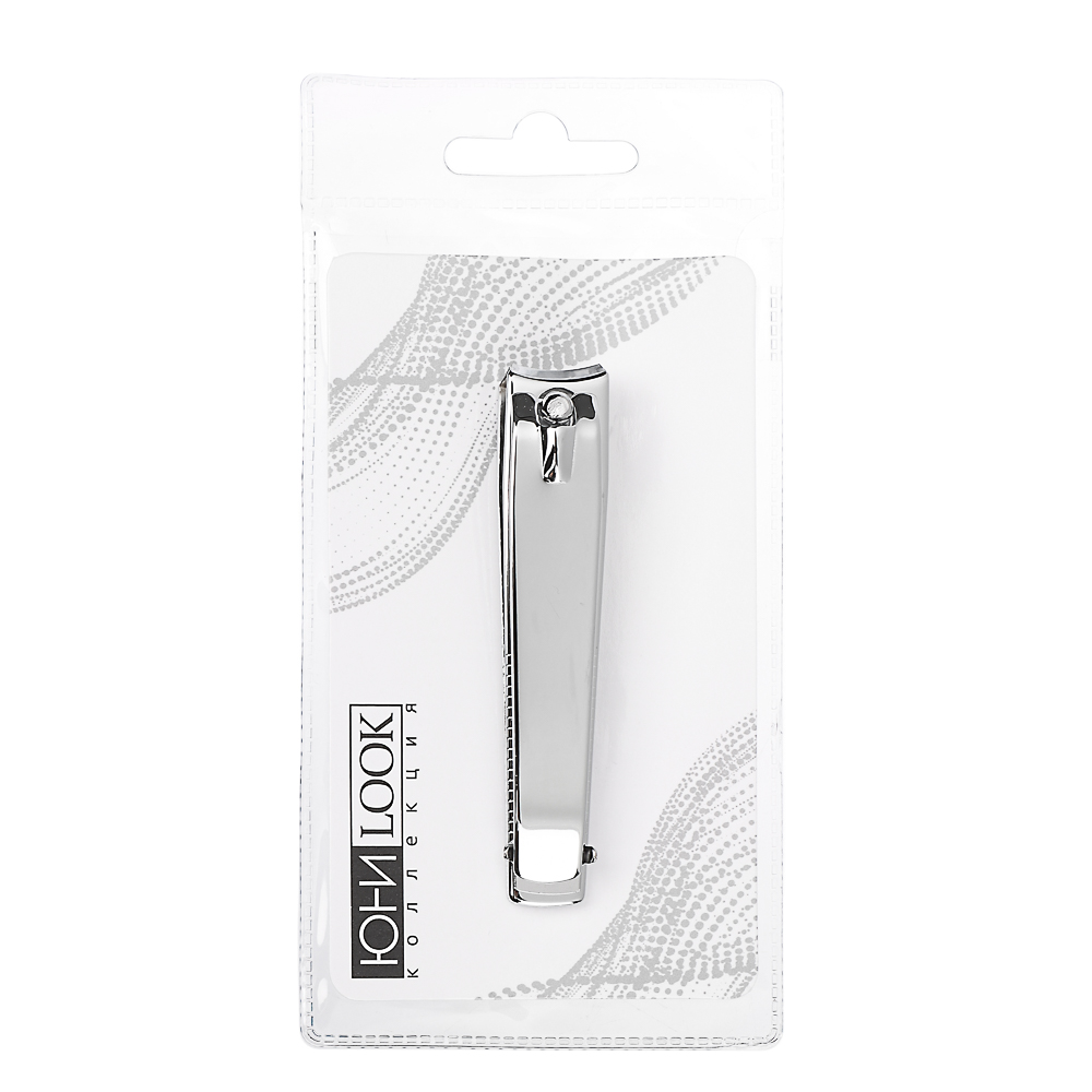 ЮНИLOOK Книпсер для ногтей с пилкой, длина лезвий 12мм, металл, 7,7см, арт.№ 305-213