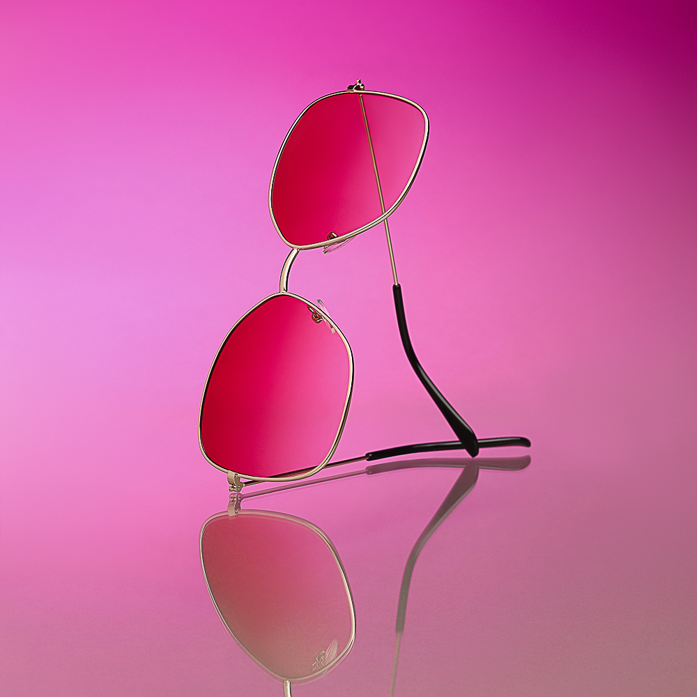 GALANTE Очки солнцезащитные, пластик, металл, 143x53мм, 4 цвета, арт.№ 304-025