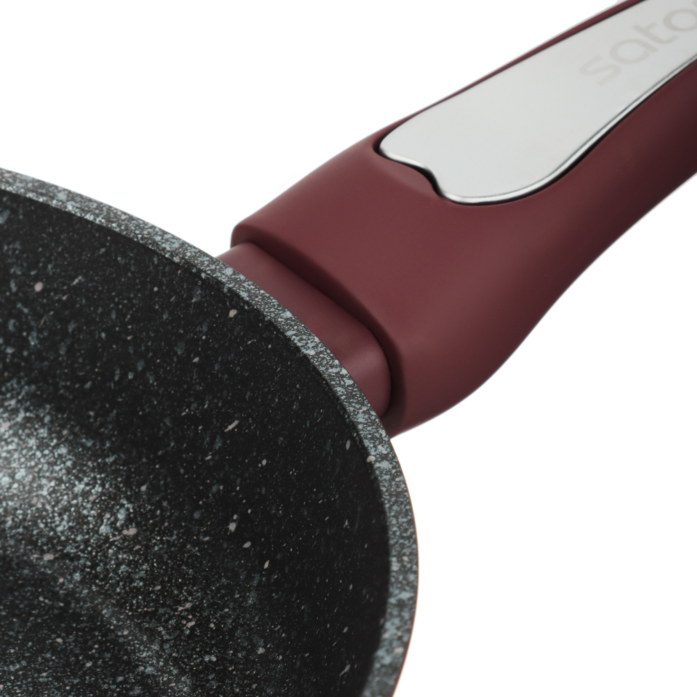 SATOSHI Ла Мери Сковорода литая d=20см, антипригарное покрытие мрамор, индукция, арт.№ 846-482