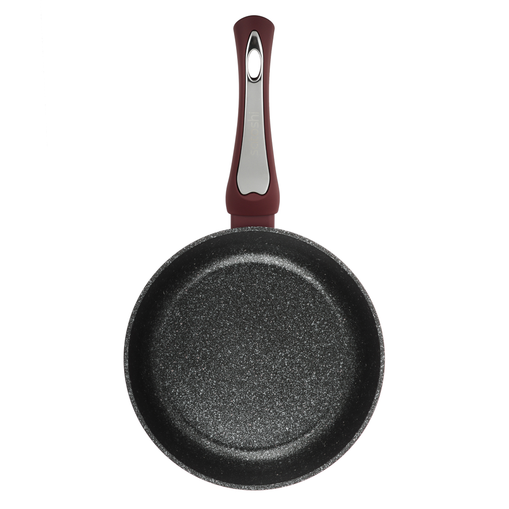 SATOSHI Ла Мери Сковорода литая d=20см, антипригарное покрытие мрамор, индукция, арт.№ 846-482