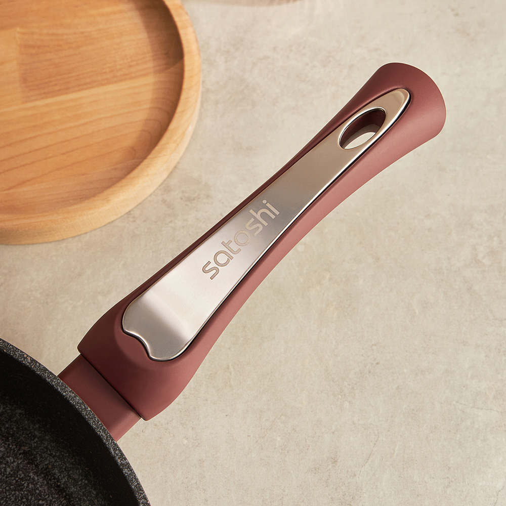 SATOSHI Ла Мери Сковорода литая d=24см, антипригарное покрытие мрамор, индукция, арт.№ 846-483