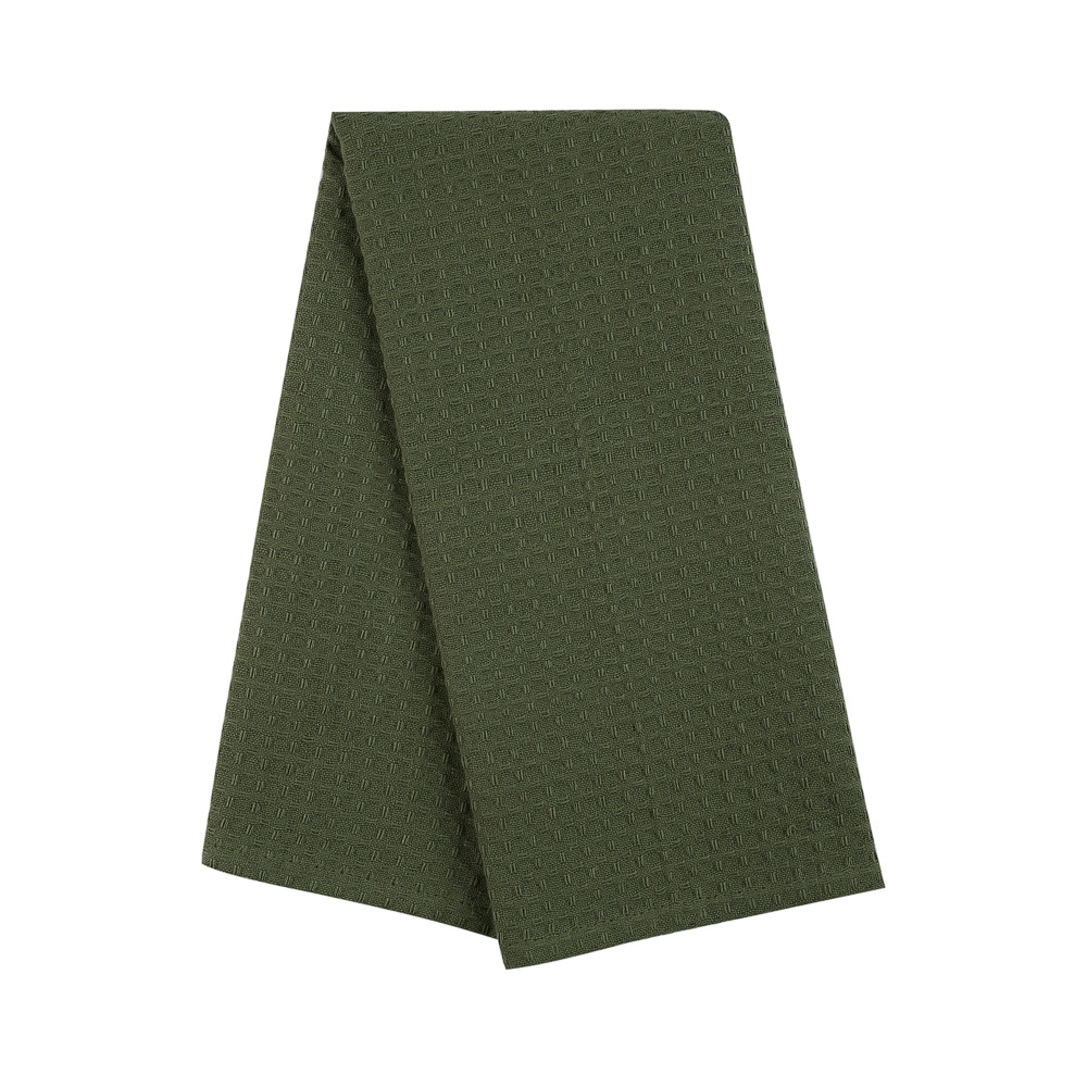 PROVANCE Эвкалипт Полотенце кухонное вафельное, 40х60см, 100% хлопок, зелёный, арт.№ 434-001