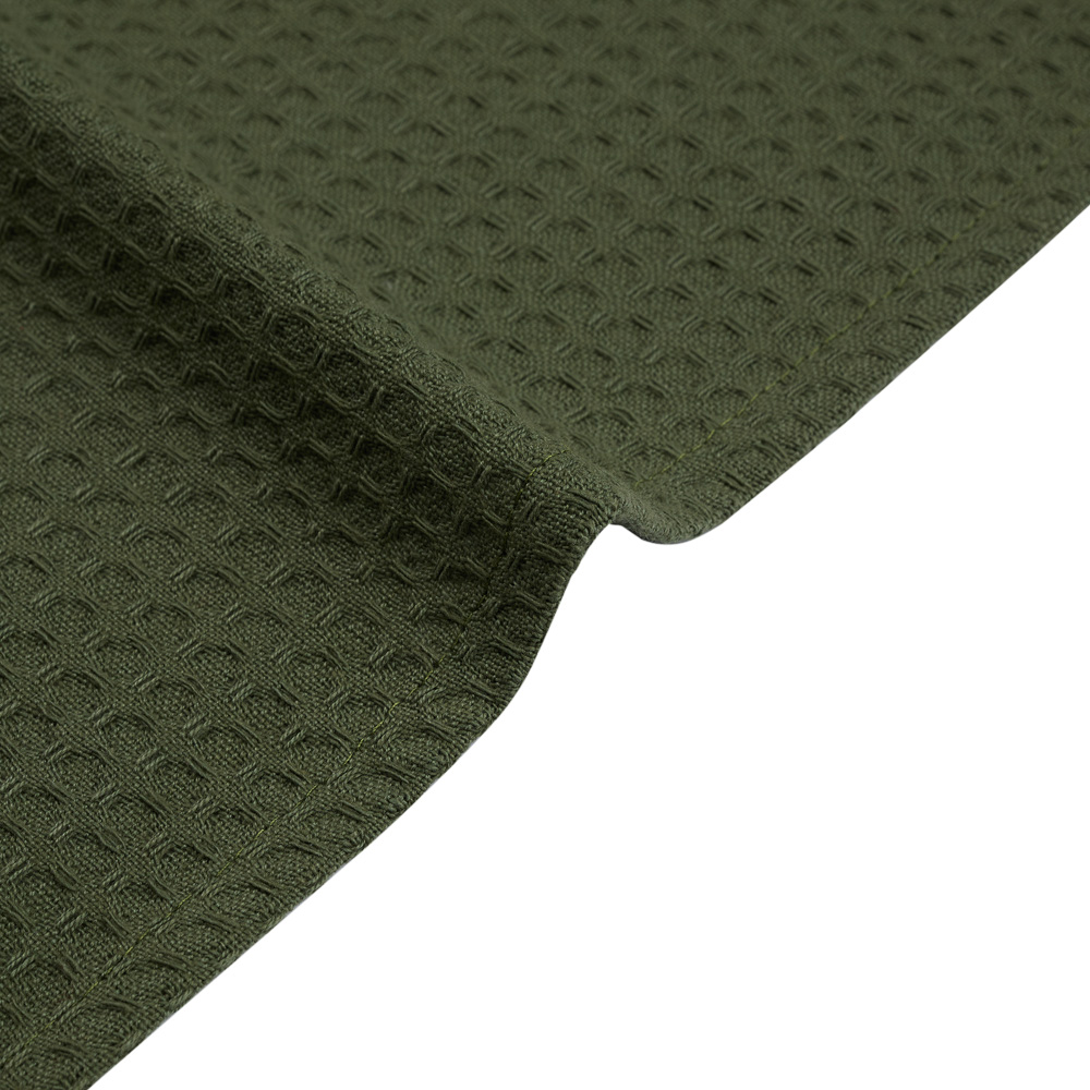 PROVANCE Эвкалипт Полотенце кухонное вафельное, 40х60см, 100% хлопок, зелёный, арт.№ 434-001