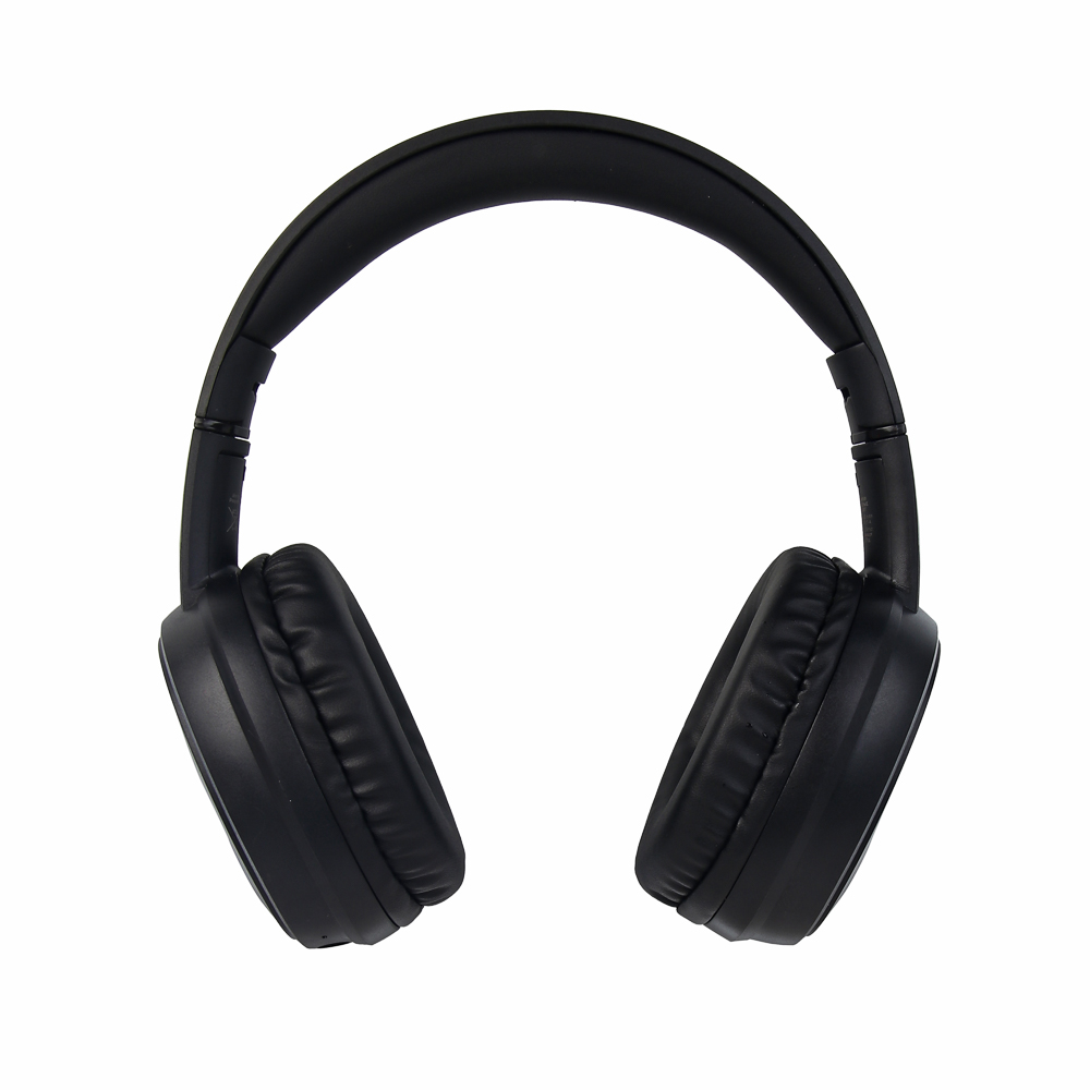 Наушники беспроводные полноразмерные BY SilentTune, шумоподавление ANC, экокожа, 300мАч, чёрный, арт.№ 410-287