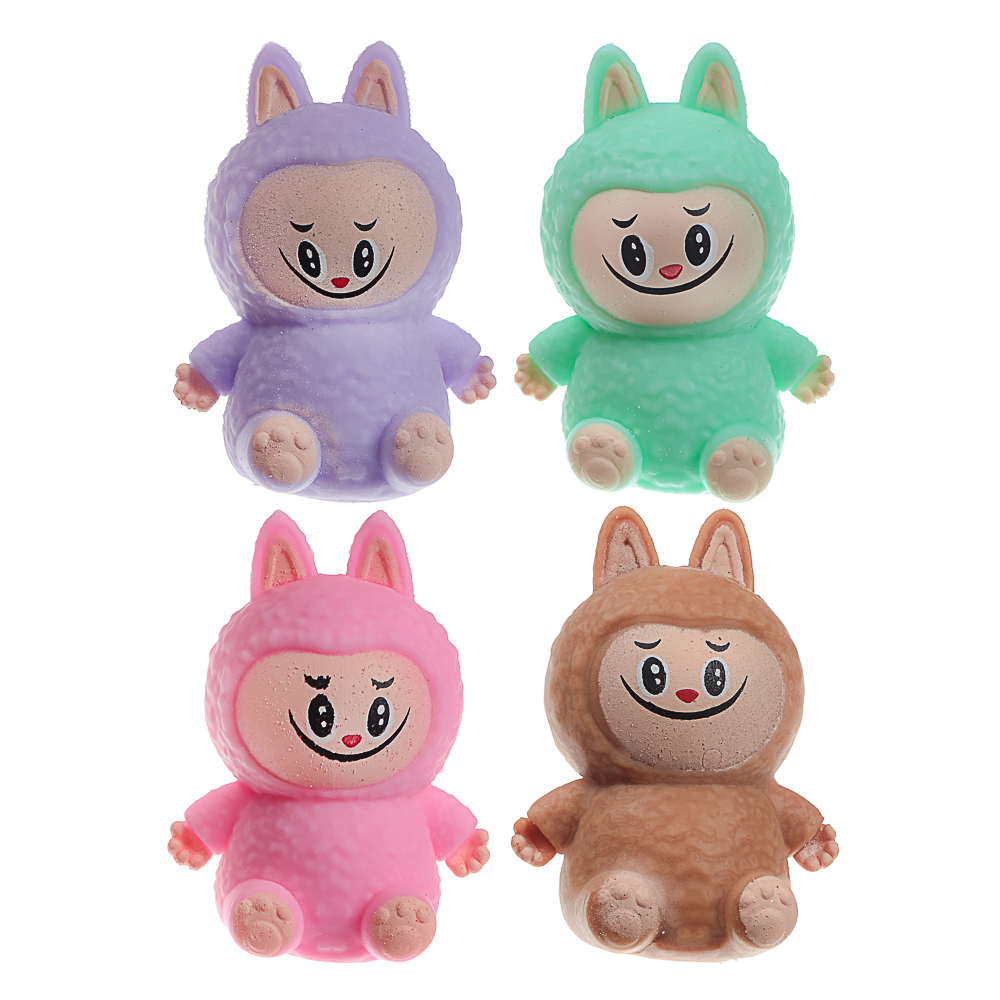 Игрушка антистресс сквиш - мялка "Зубастик" малыш, TPR, 2 дизайна, арт.№ 295-291