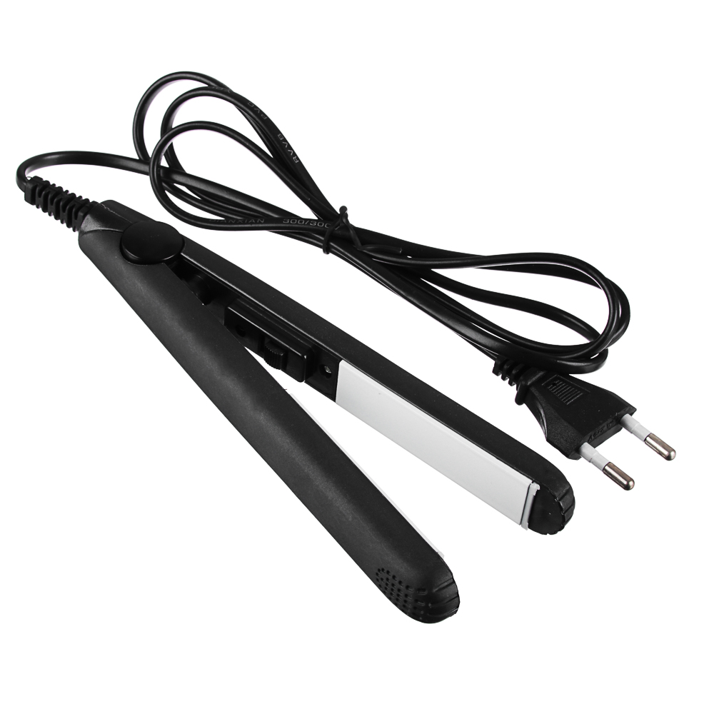 LEBEN Утюжок-выпрямитель для волос, дорожный, керамич. покрытие, 19Вт, нагрев до 190гр.С, 220В, арт.№ 489-047