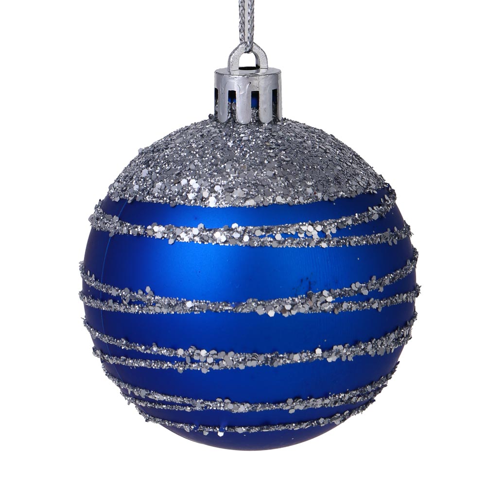 СНОУ БУМ Набор шаров 6 см, 6 шт, синий, 26-130, арт.№ 373-560