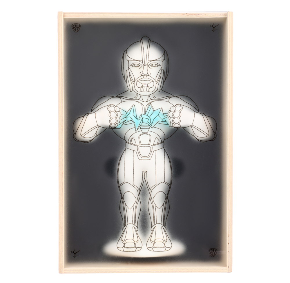 BY Пересвет Статуэтка special edition, 26 см, пластик, 3 цвета (белый, синий, красный), арт.№ 509-911