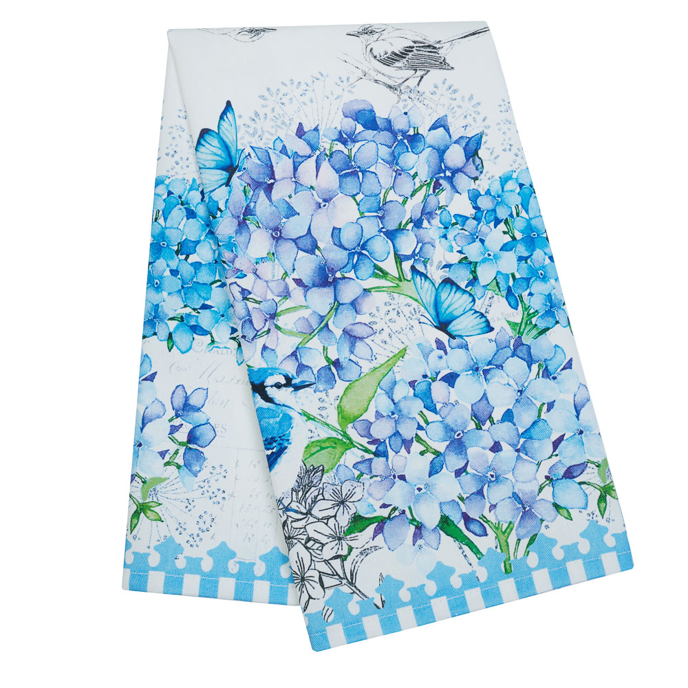 PROVANCE Гортензия Полотенце кухонное, 100% хлопок, 40х60см, арт.№ 488-079