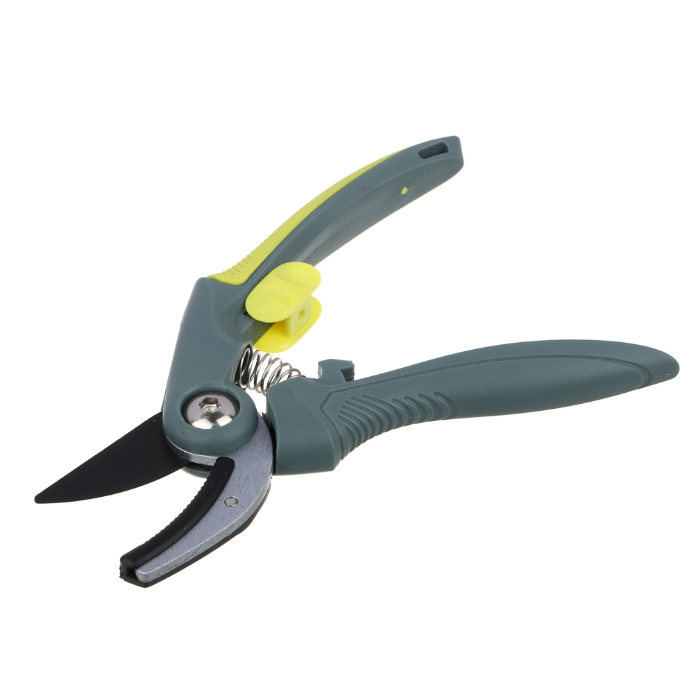 Секатор контактный с наковальней тм INBLOOM PROF+, 20,8см, марг, сталь 65М тефлон, PP, TPR, ABS, арт.№ 186-017