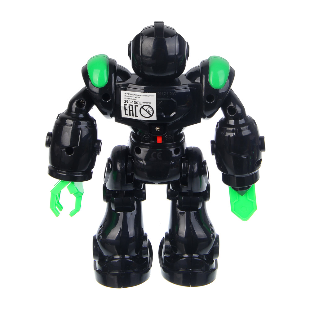 ИГРОЛЕНД Робот "Космический защитник", свет, звук, 3хААА, ABS, 27х16х12 см, 2 дизайна, арт.№ 296-130
