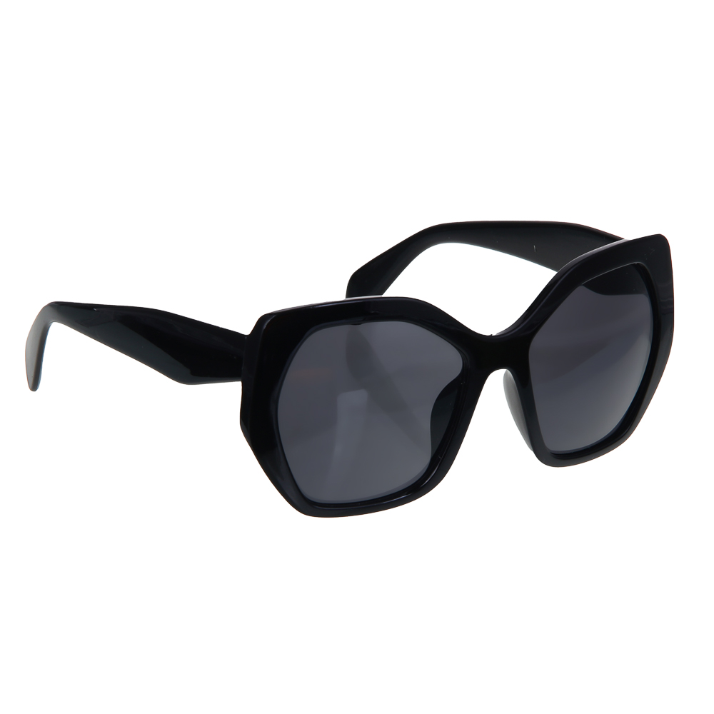 GALANTE Очки солнцезащитные, пластик, 137x51мм, черные, арт.№ 304-499