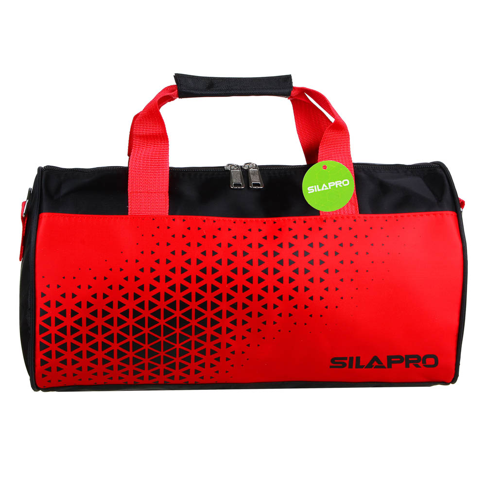 SILAPRO Сумка спортивная 37см, полиэстер 420D, ПВХ, 4 цвета, арт.№ 204-013