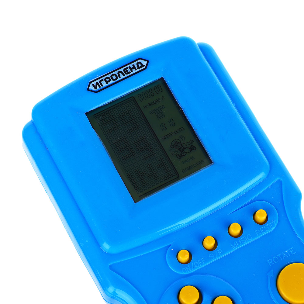 ИГРОЛЕНД Головоломка электронная "Сложи кубики", пластик, 12,5х6см, 4 цвета, арт.№ 214-025