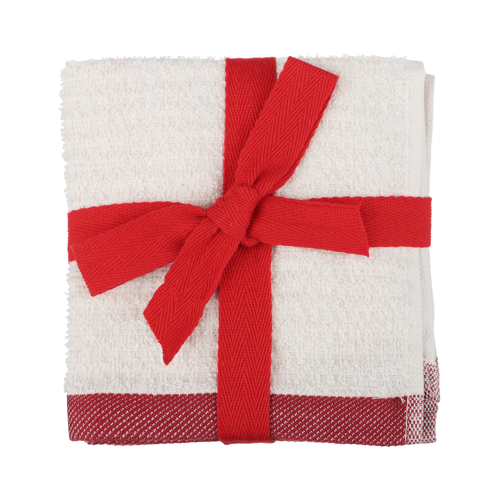 PROVANCE Щелкунчик Салфетка махровая в наборе 3шт, 30х30см, 100% хлопок, 3 дизайна, арт.№ 492-272