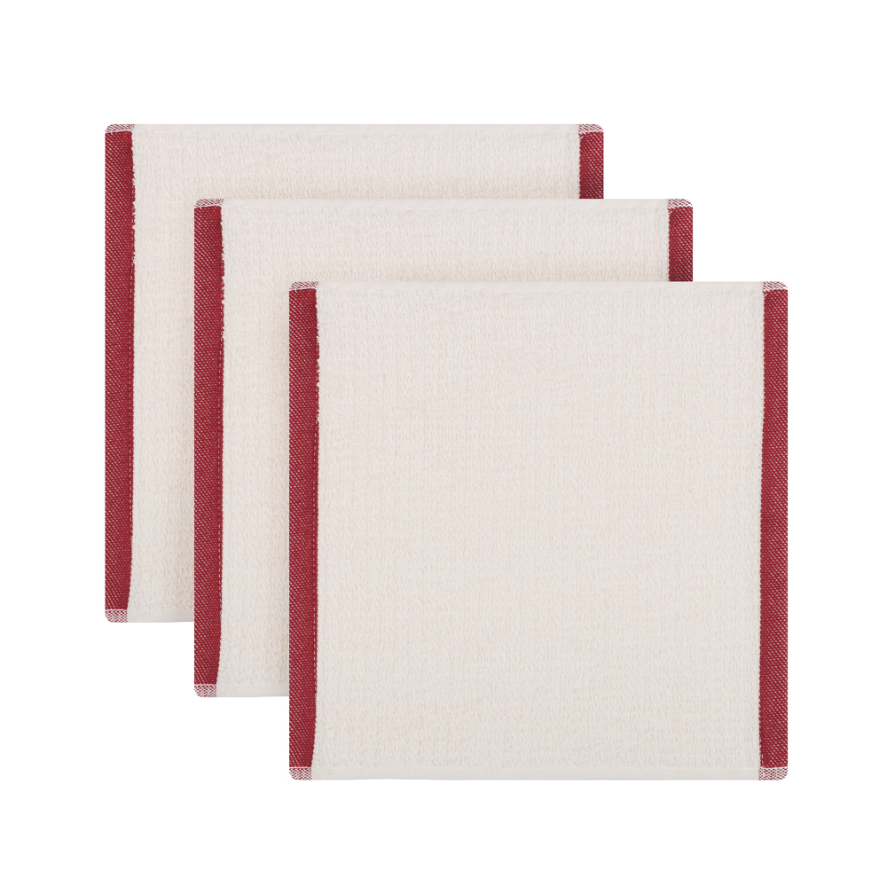 PROVANCE Щелкунчик Салфетка махровая в наборе 3шт, 30х30см, 100% хлопок, 3 дизайна, арт.№ 492-272