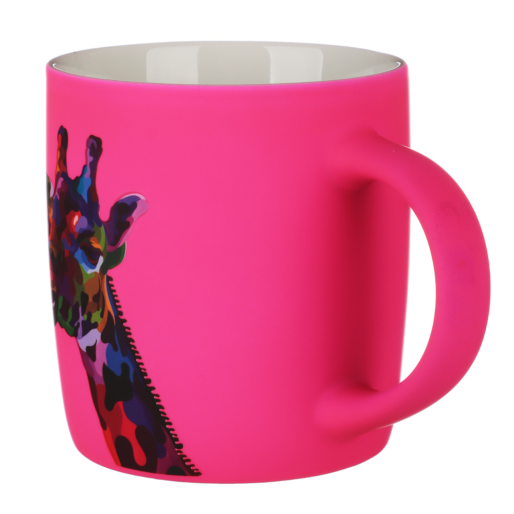 MILLIMI Неон Кружка 340мл, керамика, 3 дизайна, арт.№ 806-001