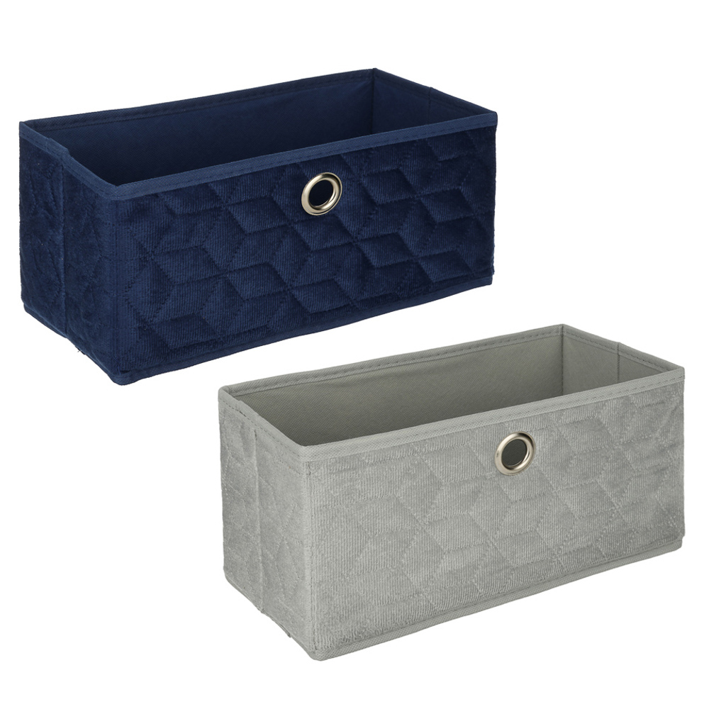 VETTA Санремо Короб велюровый, 30х15х15см, 2 цвета, арт.№ 457-507