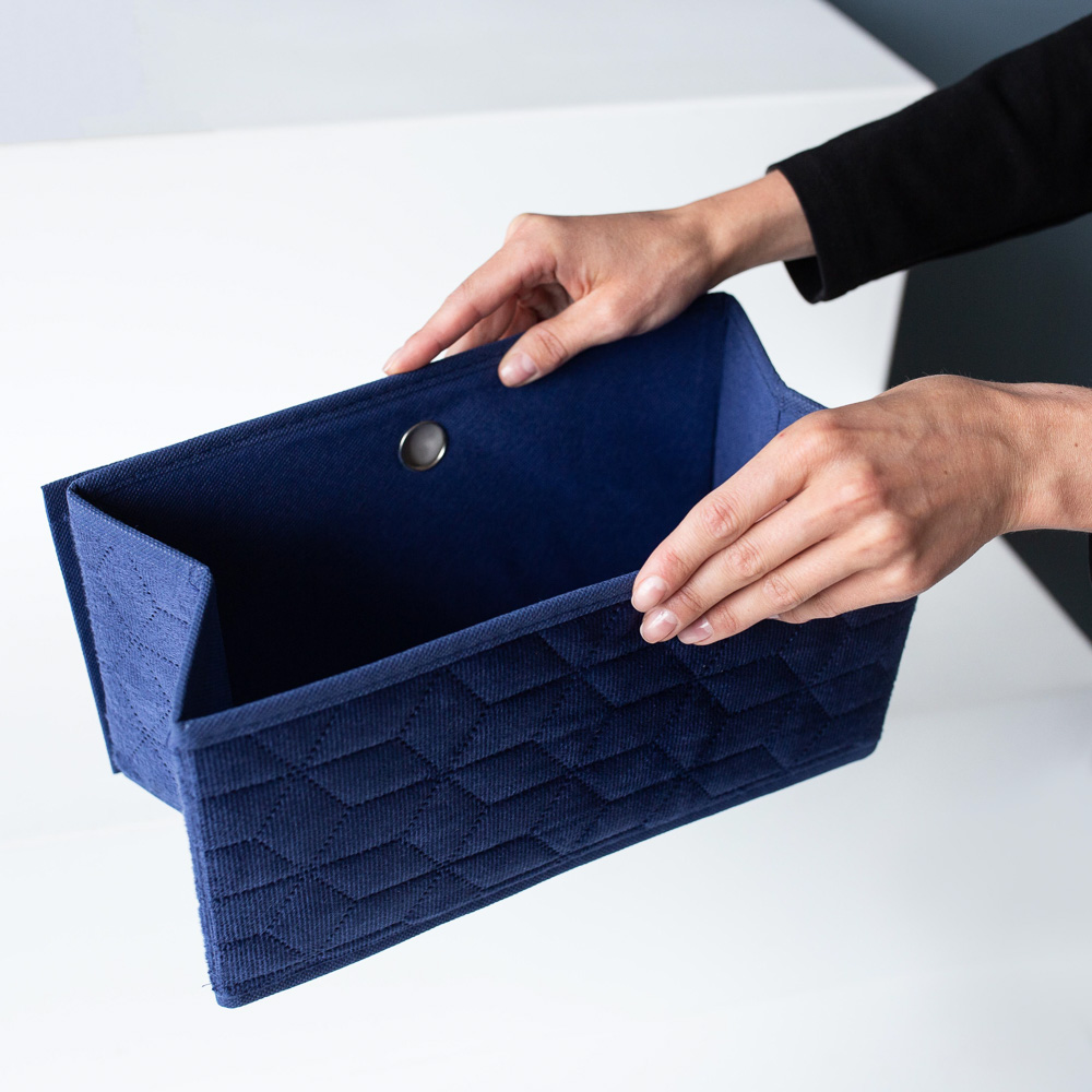 VETTA Санремо Короб велюровый, 30х15х15см, 2 цвета, арт.№ 457-507