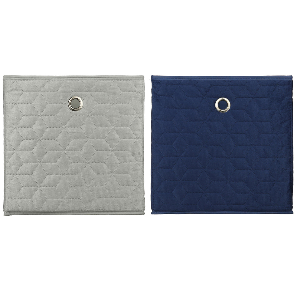 VETTA Санремо Короб велюровый, 30х30х30см, 2 цвета, арт.№ 457-506