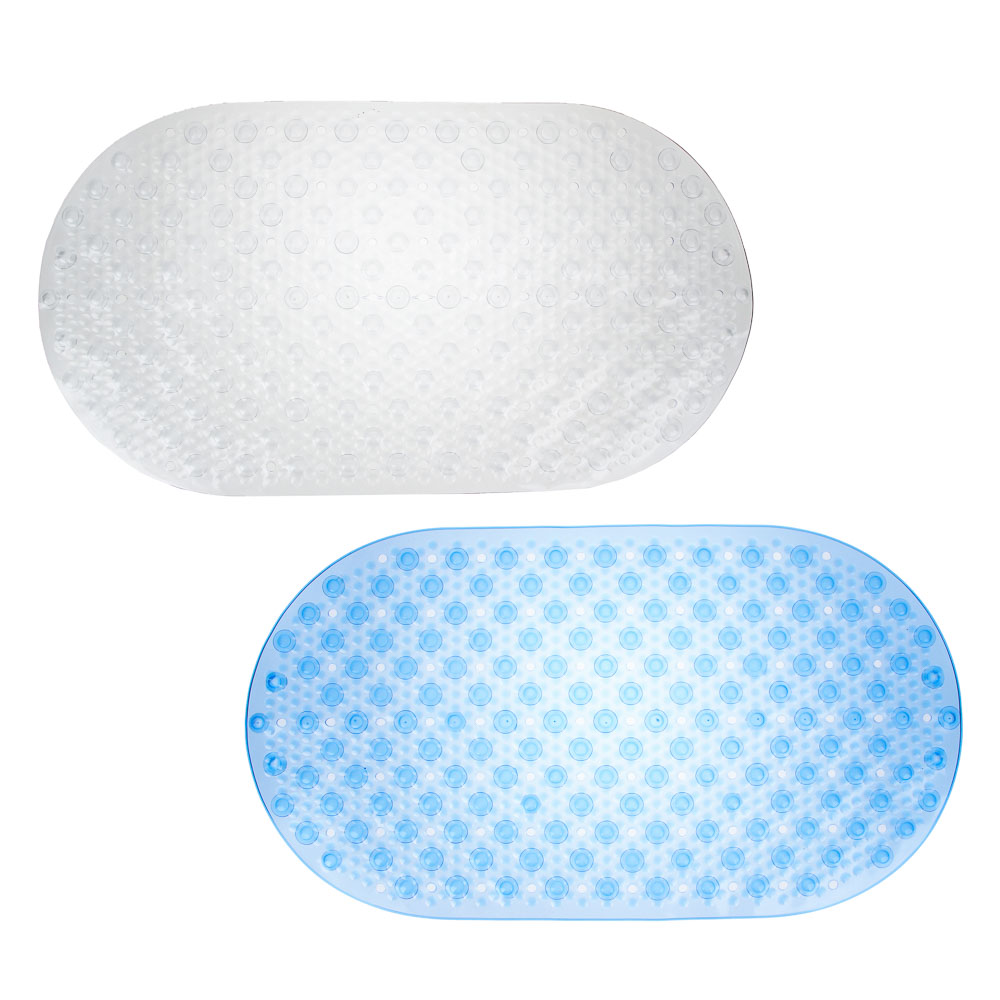 Коврик противоскользящий тм VETTA Сфера, ПВХ, 67x37 см, прозрачный, арт.№ 403-046