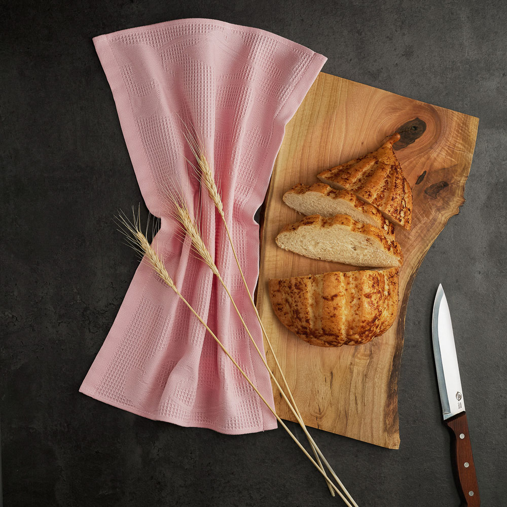 PROVANCE Маковое поле Комплект полотенец махра + вафля 2шт, 30х50см, 100% хлопок, арт.№ 488-075