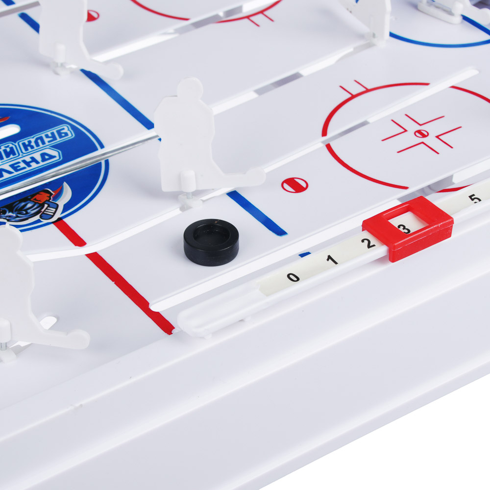 ИГРОЛЕНД Набор игровой "Настольный хоккей", ABS, металл, бумага, 57,3х30,3х6,3см, арт.№ 897-068
