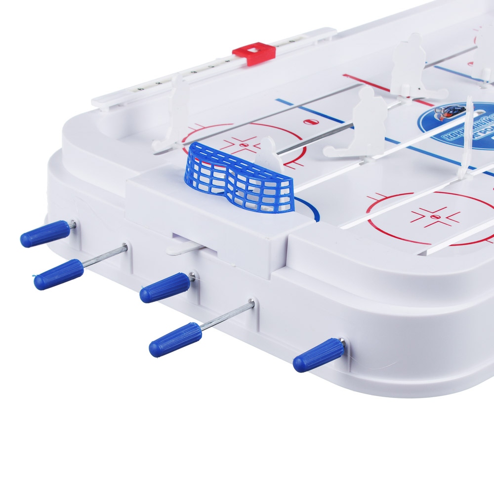 ИГРОЛЕНД Набор игровой "Настольный хоккей", ABS, металл, бумага, 57,3х30,3х6,3см, арт.№ 897-068