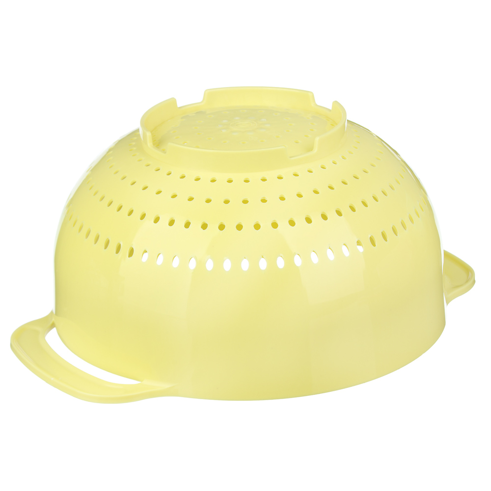 Набор для кухни 3 в 1 (миска 4,5л; дуршлаг 22см мм; миска мерная 1,2л), пластик, арт.№ 861-309