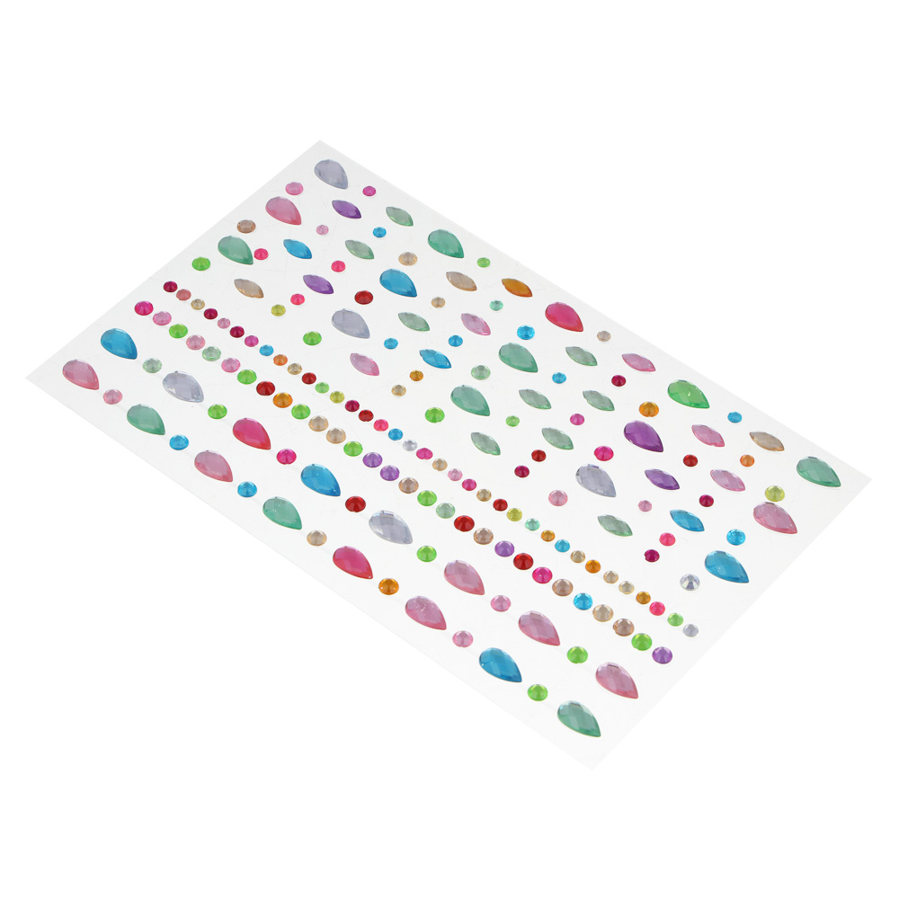 Набор стразы для лица тм ЮНИLOOK, самоклеящиеся, арт.№ 357-285