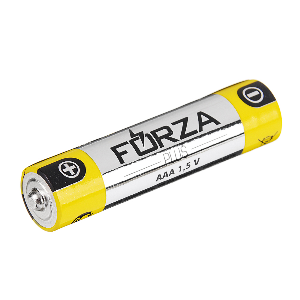 Батарейки AAA FORZA 1шт, "Alkaline" щелочная, отрывные, цена за 1шт в блистере, арт.№ 917-029