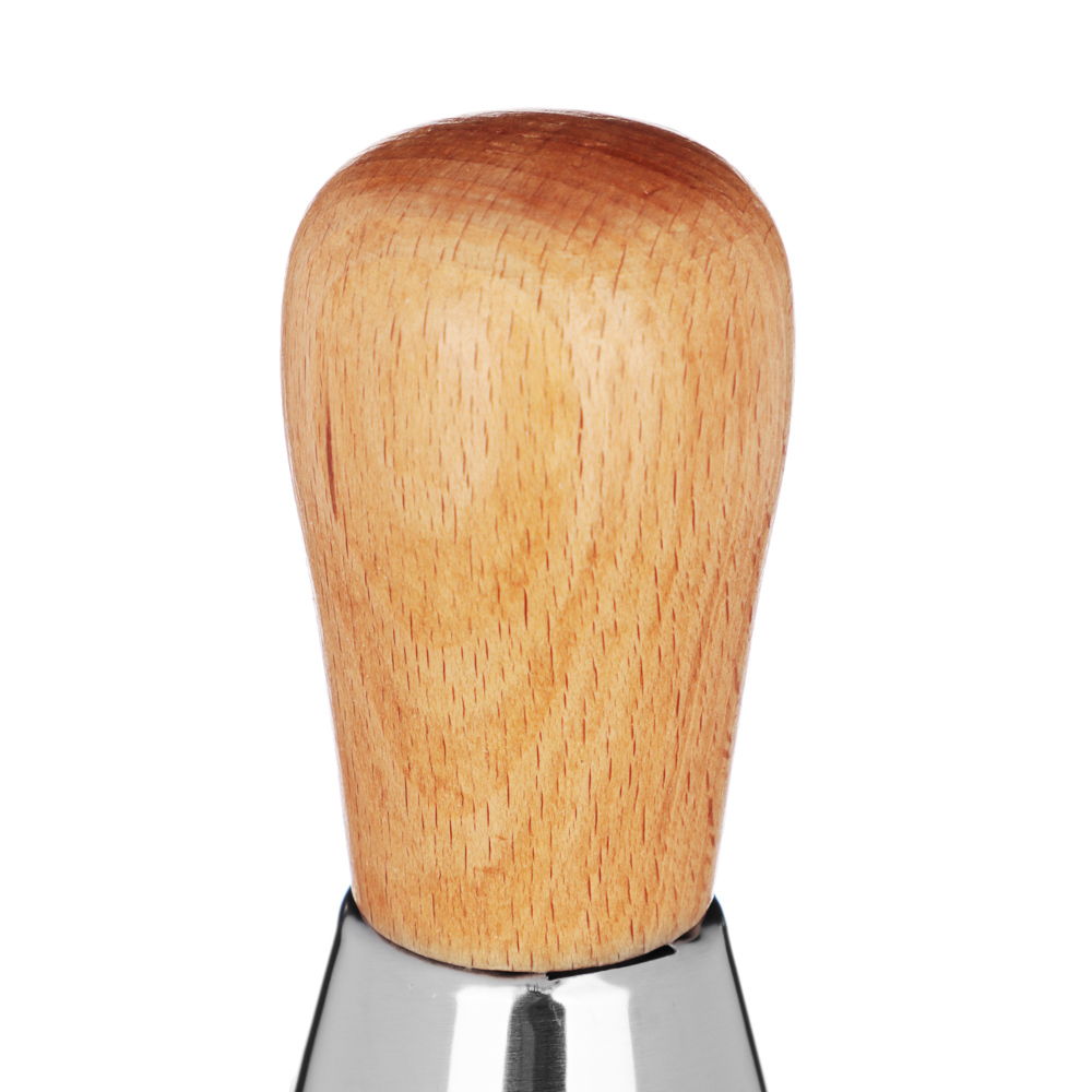 SATOSHI Терка 3-х сторонняя 20см, нерж.сталь, деревянная ручка, арт.№ 885-127