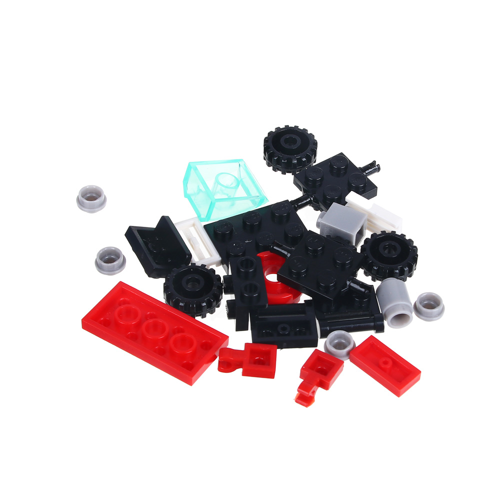 ИГРОЛЕНД Город Конструктор пожарная помощь 25 дет., ABS, 10х7х3 см, 8 дизайнов, арт.№ 265-587