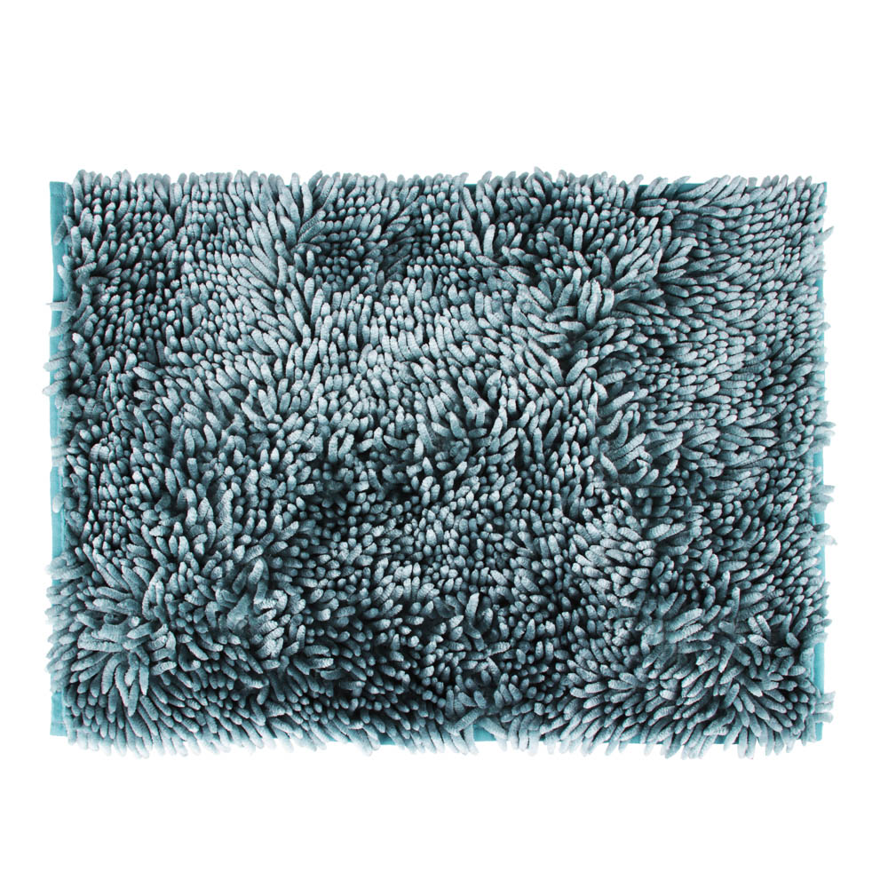 VETTA Коврик для ванной, синель, 40х60см, ворс 3,5см, "Перламутр", 3 цвета, арт.№ 462-646