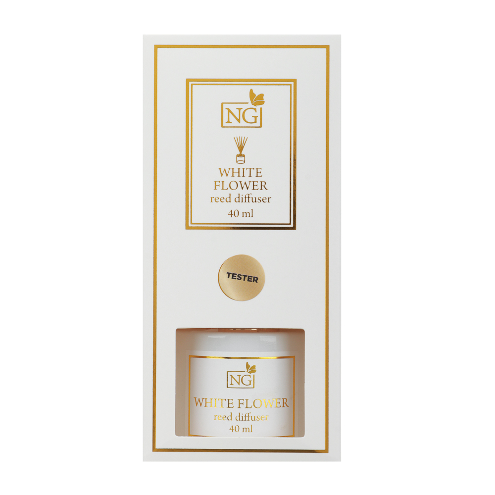 NEW GALAXY Диффузор LuxWhite, 40 мл, White flower, арт.№ 778-275