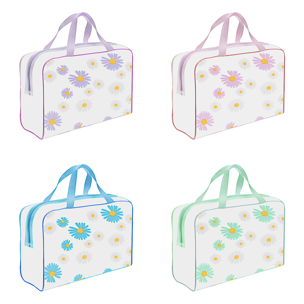 Косметичка банная ЮL, ПВХ, 24х15х7см, 3-5 цветов, ББ19-15, арт.№ 327-254