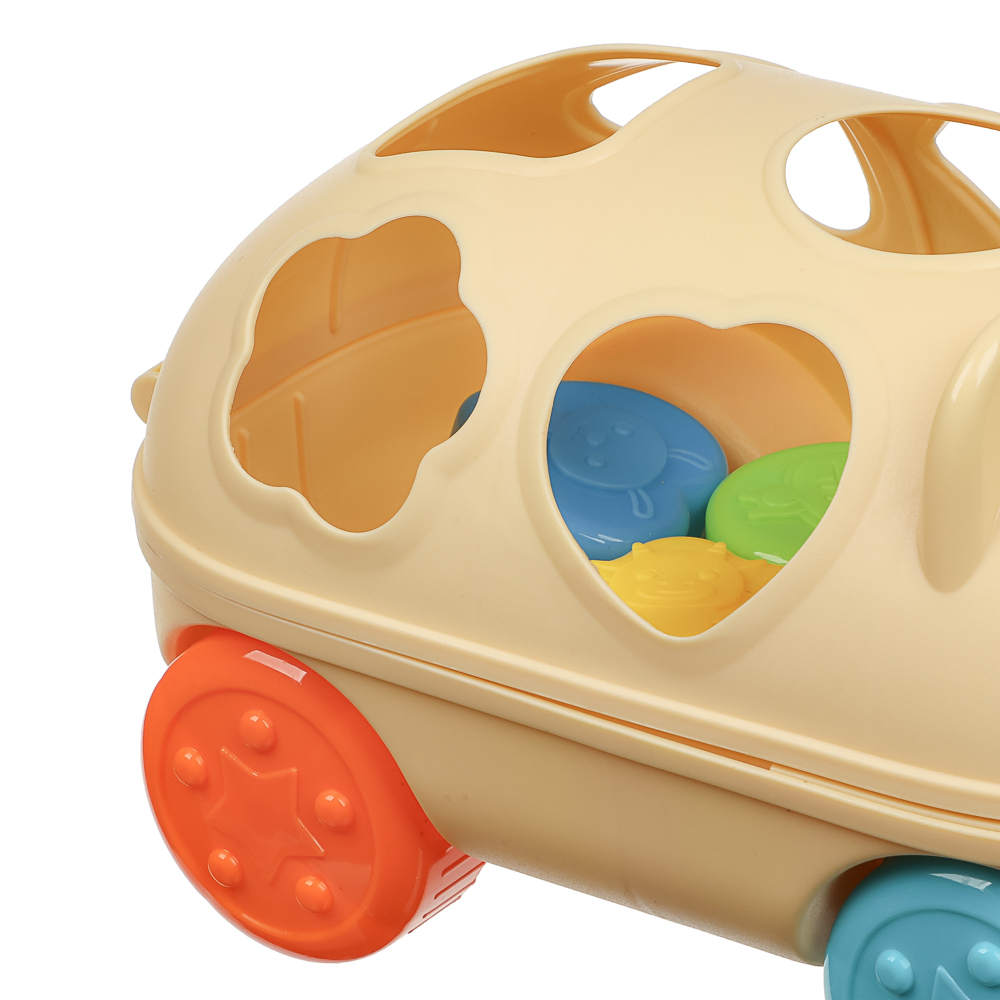 ИГРОЛЕНД Сортер в виде  животного, пластик, 15х10,5х22см, арт.№ 270-010