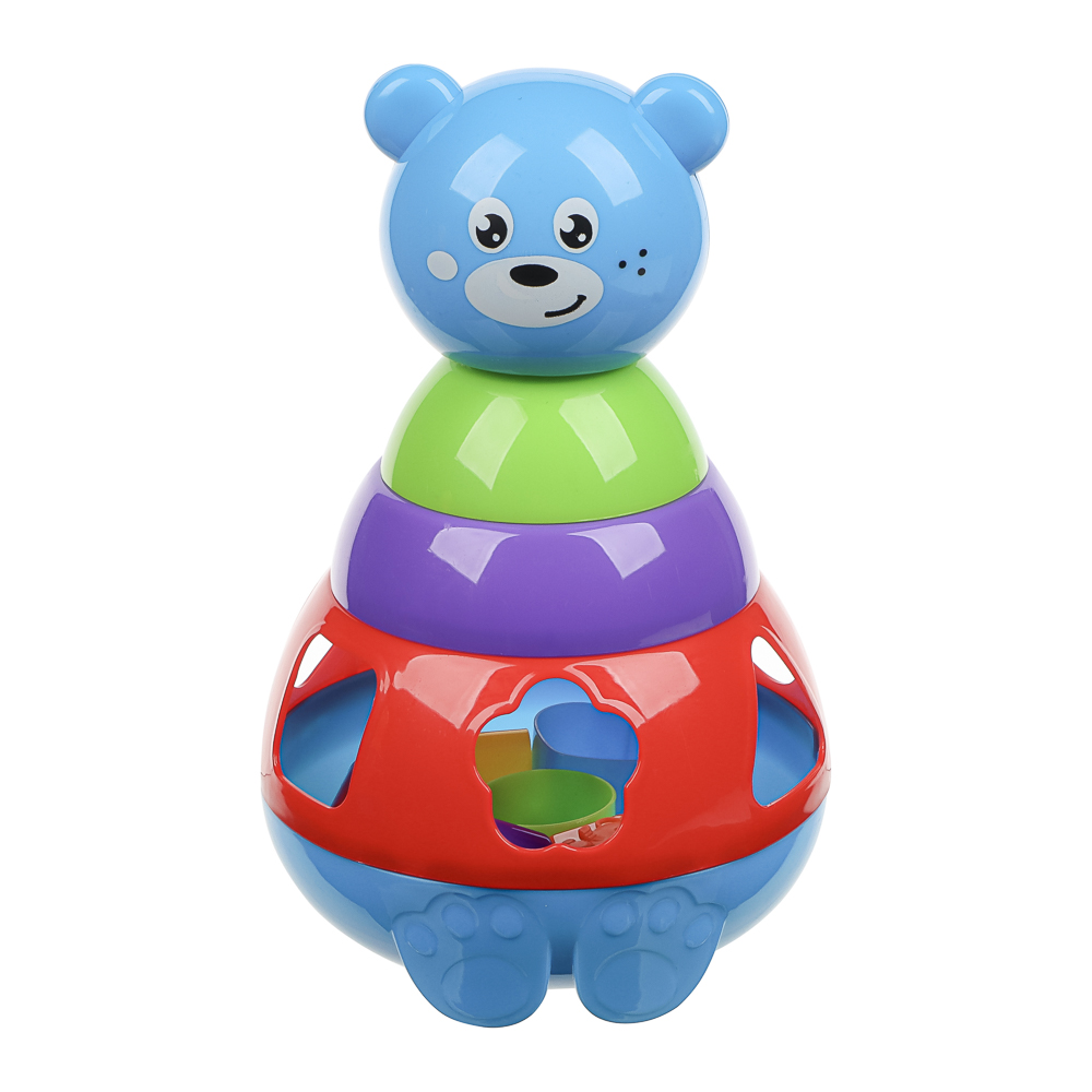 ИГРОЛЕНД Сортер в виде  животного, пластик, 15х10,5х22см, арт.№ 270-010