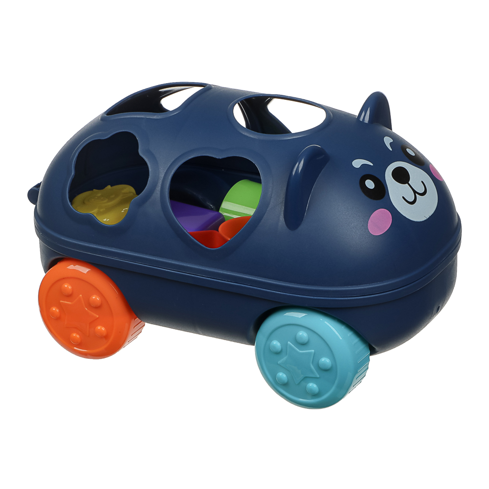 ИГРОЛЕНД Сортер в виде  животного, пластик, 15х10,5х22см, арт.№ 270-010