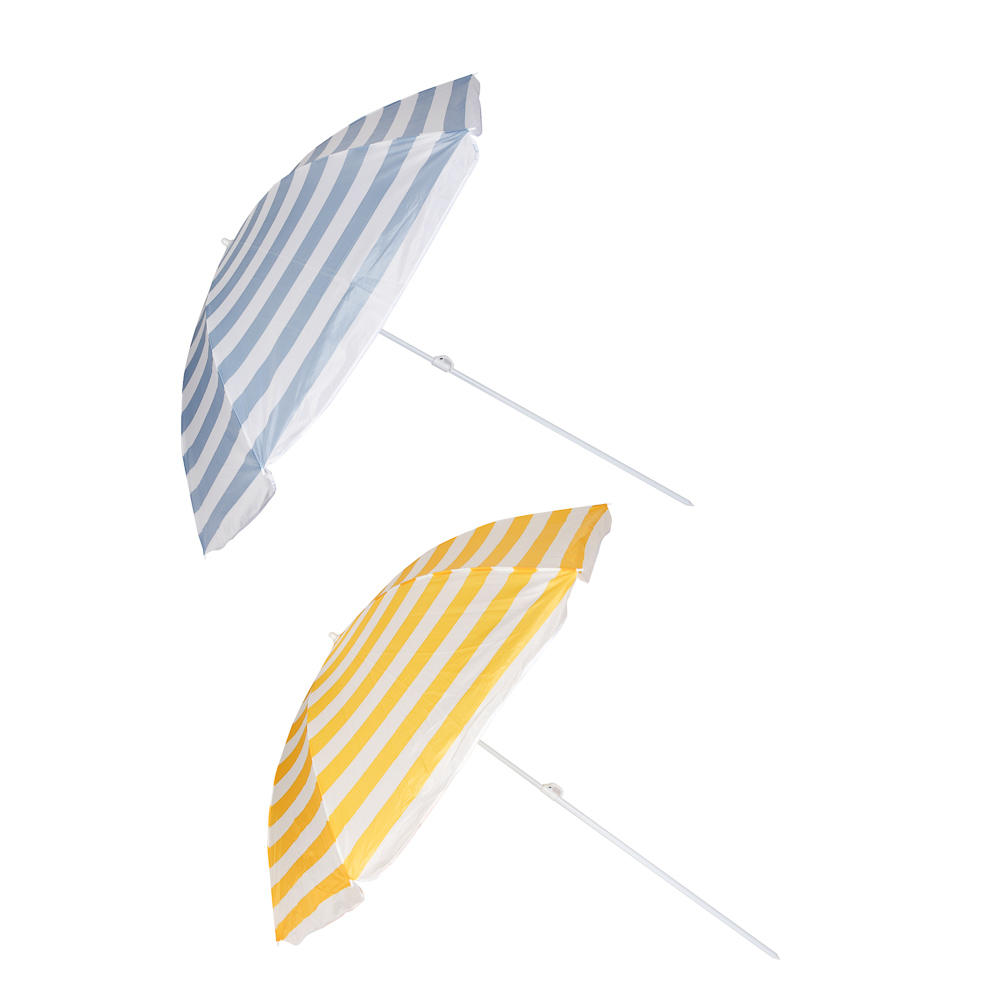 Зонт пляжный тм ЯРКОЕ ЛЕТО, 170Т, полиэстер, d180см, h180см, 16/19мм стойка, в чехле, арт.№ 121-112